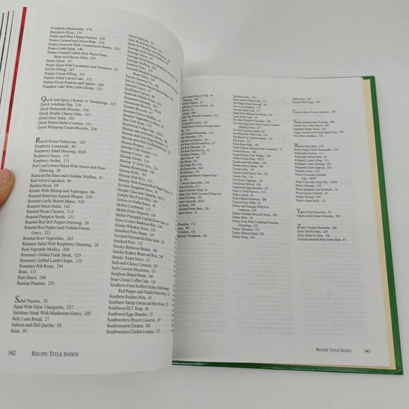 Southern Living 2003 Annual Recipes Cookbook Holiday 25th Anniversary - Picture 8 of 16